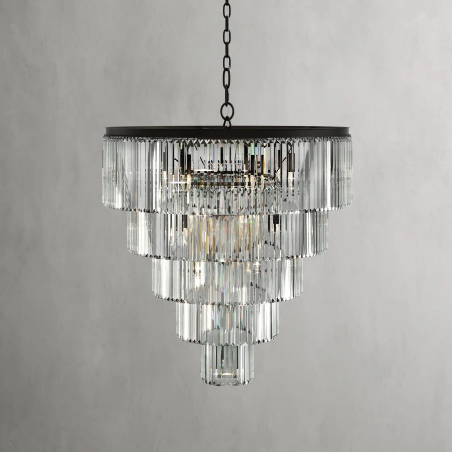 Beau Tiered Round Chandelier