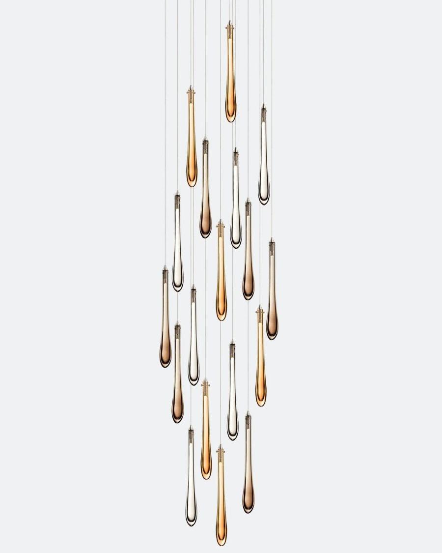 Dewdrop Square Chandelier