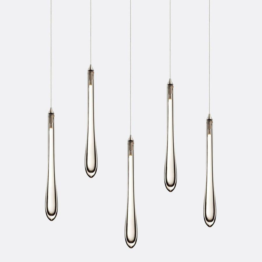 Dewdrop Small Rectangle Chandelier