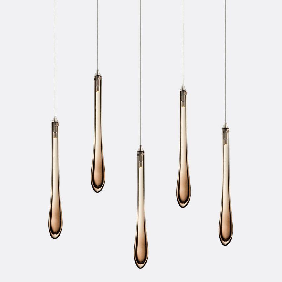 Dewdrop Small Rectangle Chandelier