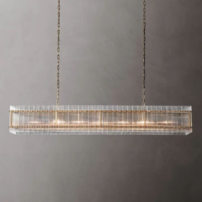 Fiona Rectangular Chandelier 72"