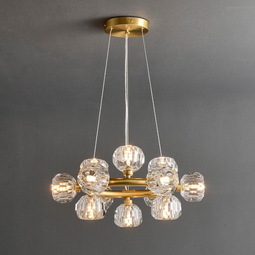 Hajnal Round Chandelier For Cord