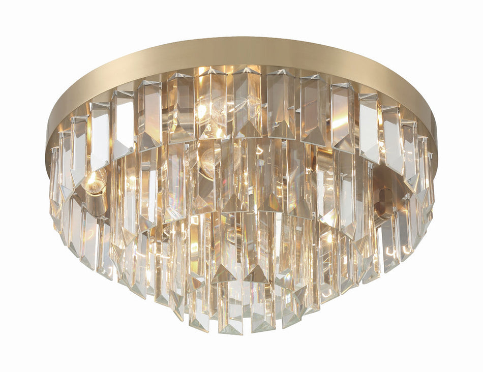 Hayes 8 Light 18.00 inch Flush Mount