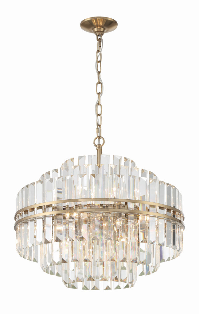 Hayes Round Crystal 12 Light Chandelier