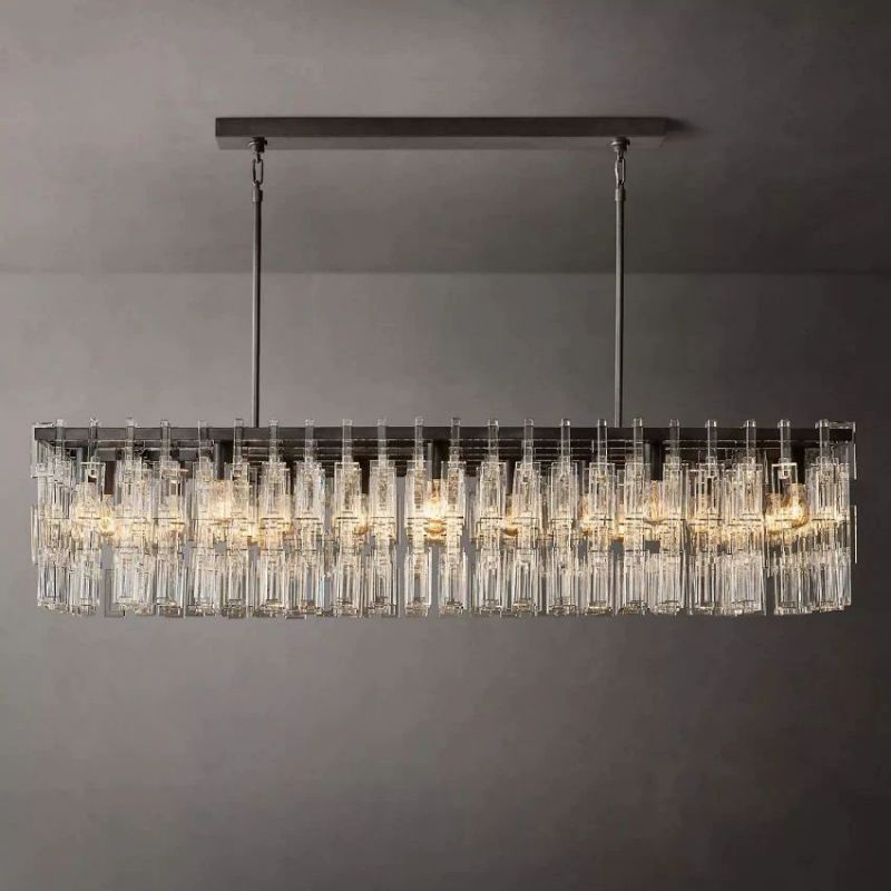 Ikun Rectangle Chandelier 60"