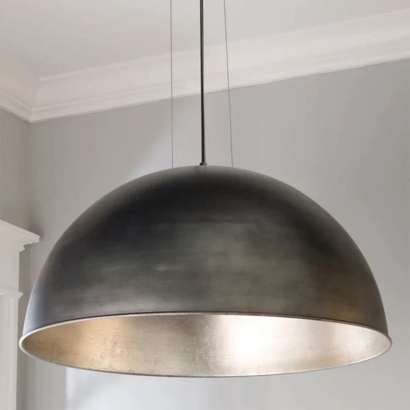 Industrial Dome Shade Pendant 30"