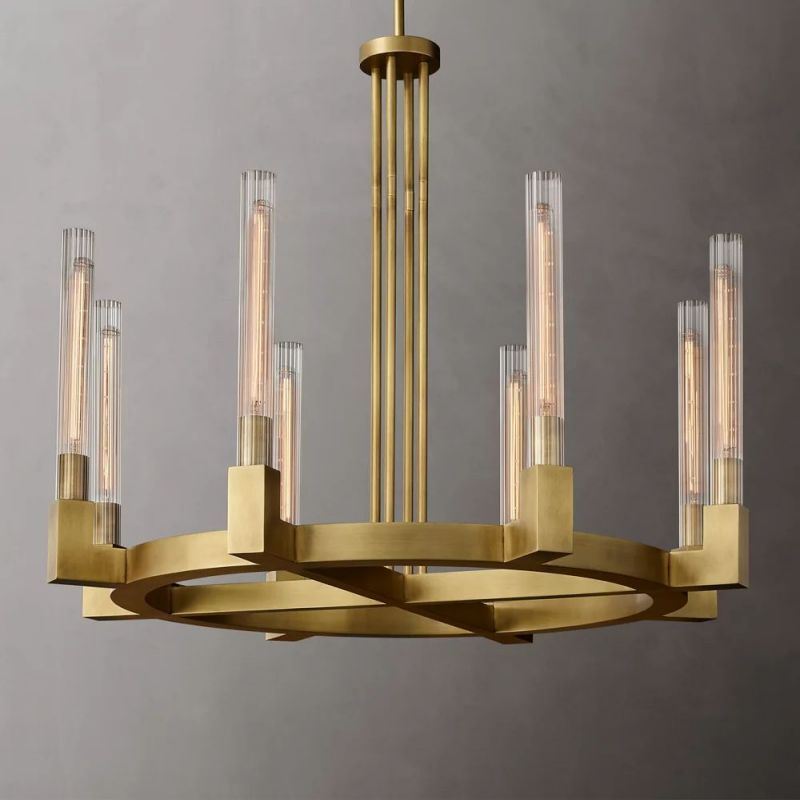 Kira Round Chandelier 36"