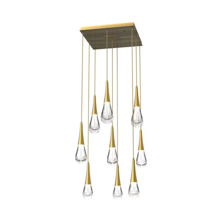 Rain Square Chandelier