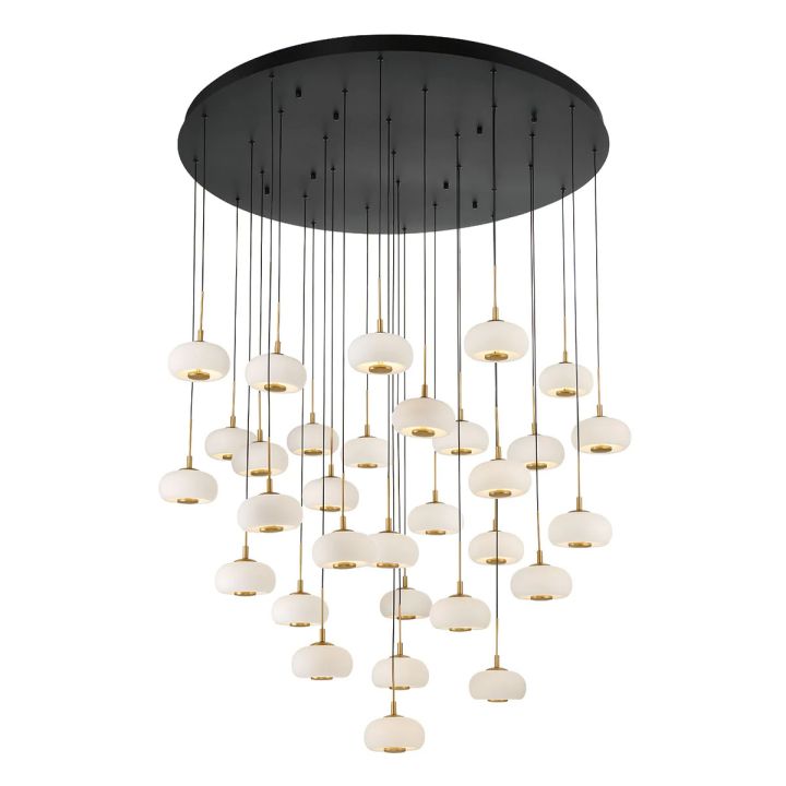 Lanterns 31 Light Round LED Chanderlier