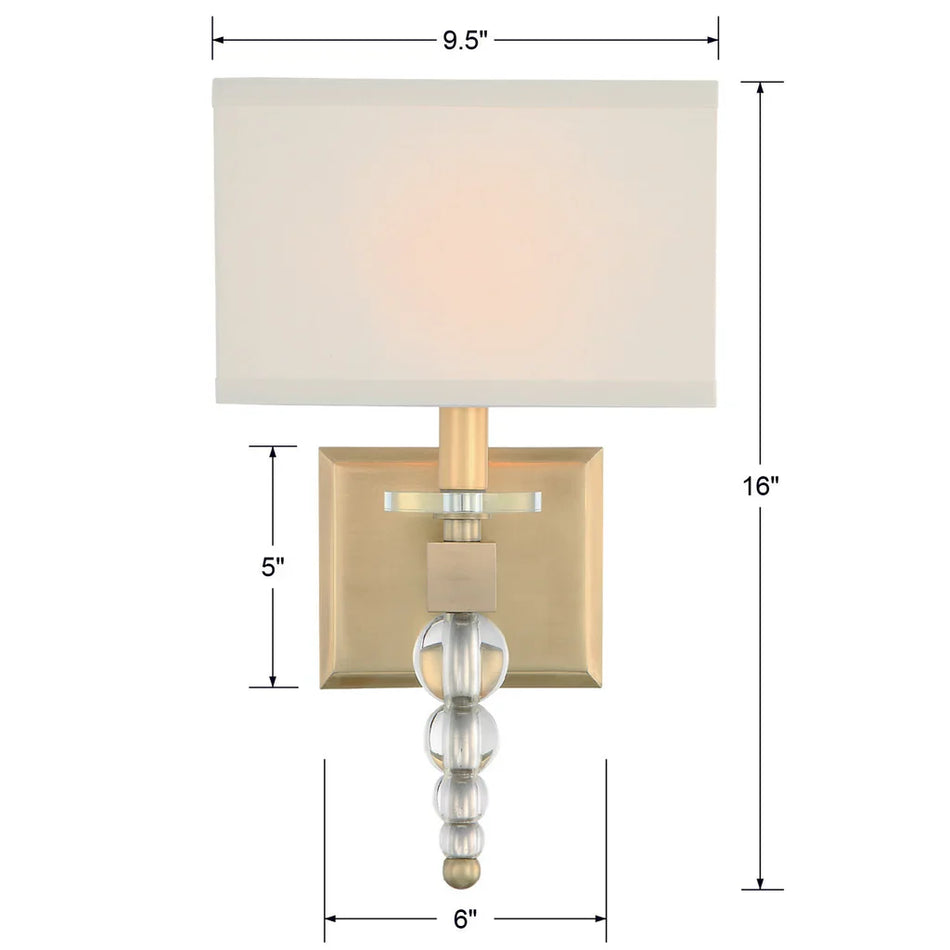 Latin 1 Light Wall Sconce