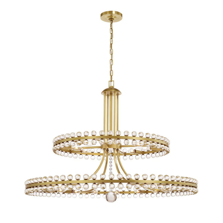 Latin 24 Light Chandelier-2 Tiers