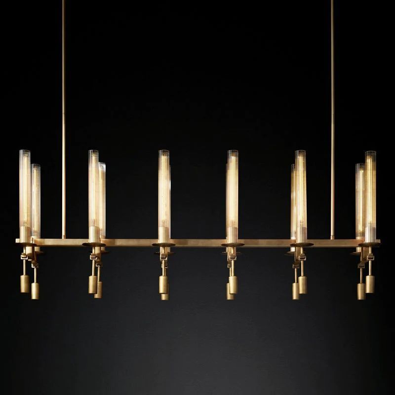 Leo Linear Chandelier 54"