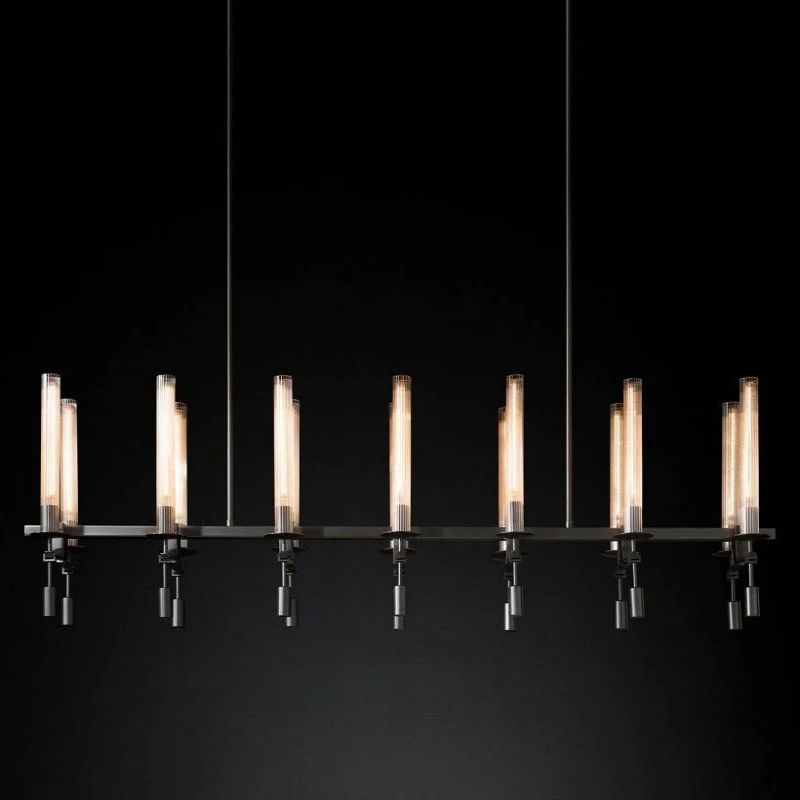 Leo Linear Chandelier 66"