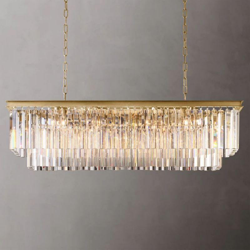 Leonor Rectangular Chandelier 49“