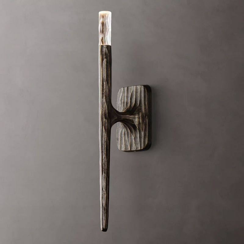 Logan Forged Sconce 20"H