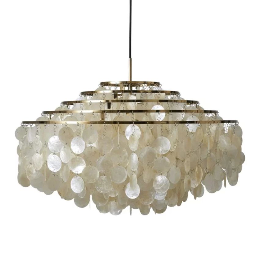 Matthias Mother Of Pearl Round Chandelier