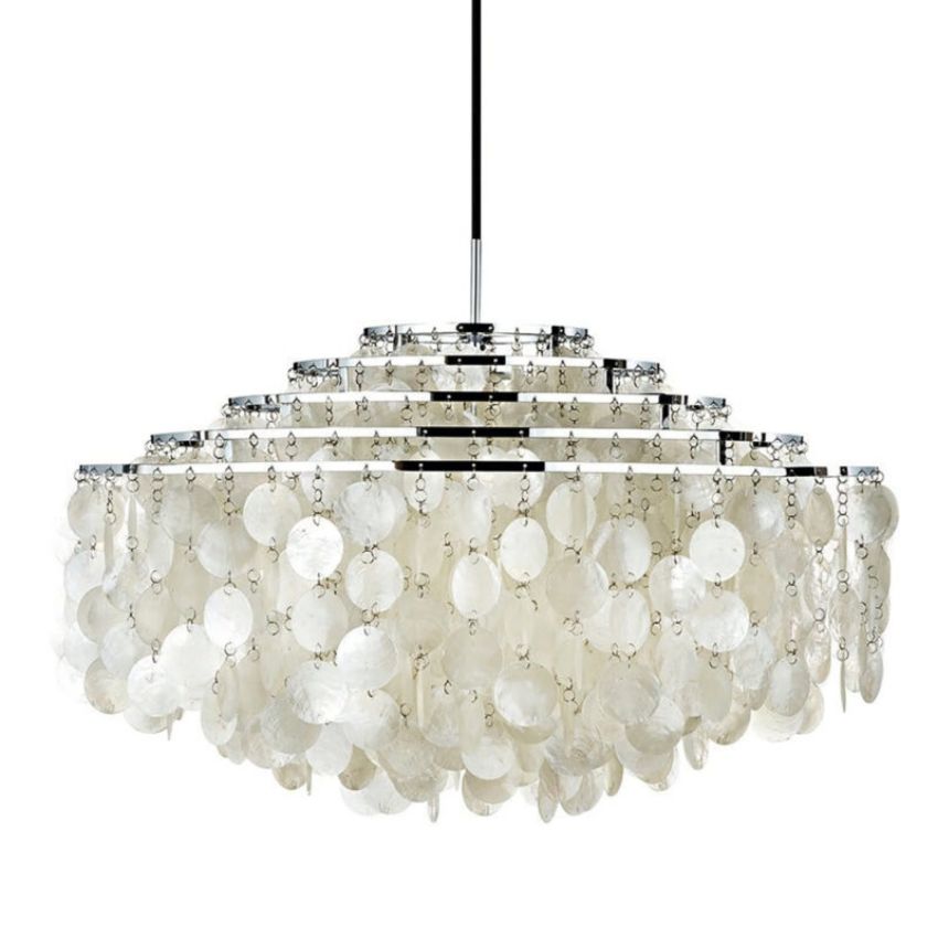 Matthias Mother Of Pearl Round Chandelier