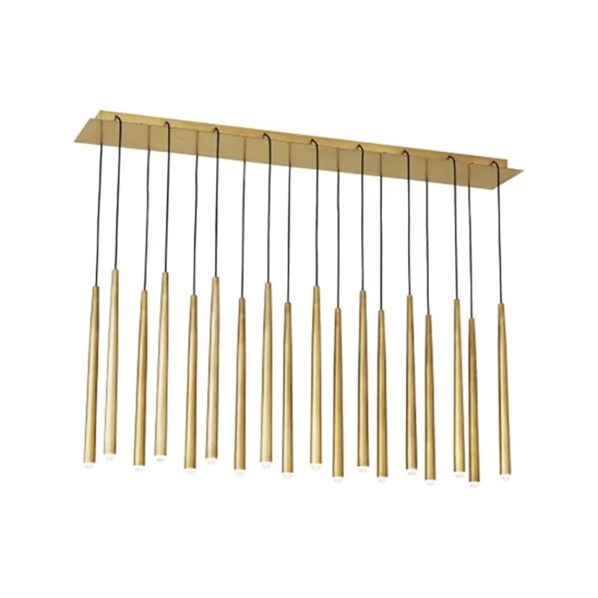 Nolan 18-Light Linear Chandelier 48"