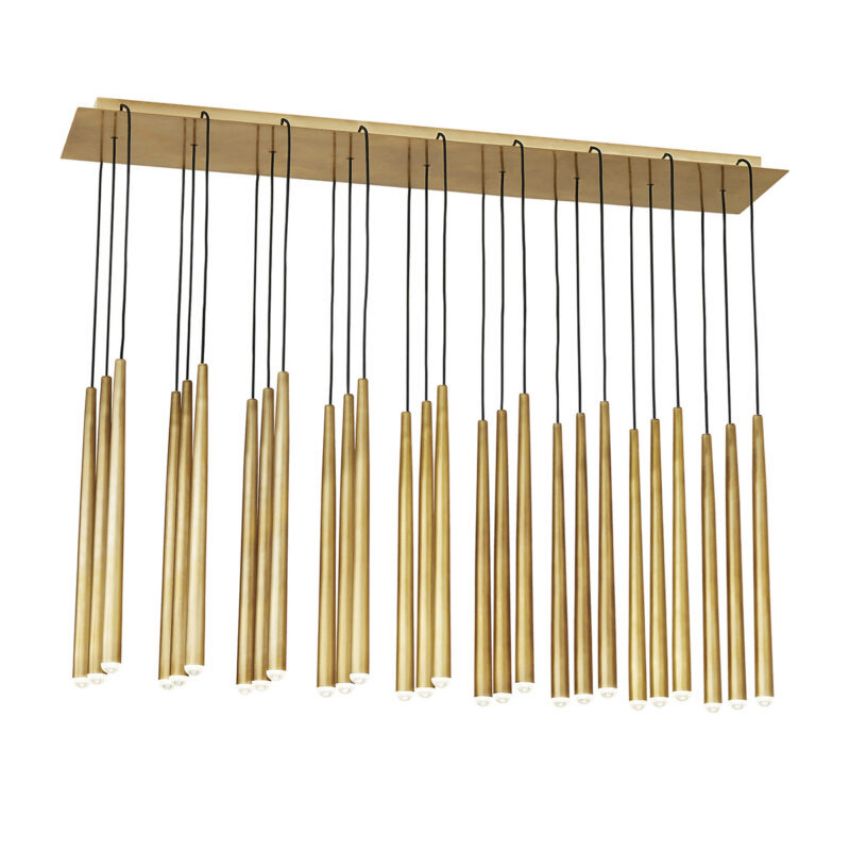 Nolan 27-Light Linear Chandelier 48"