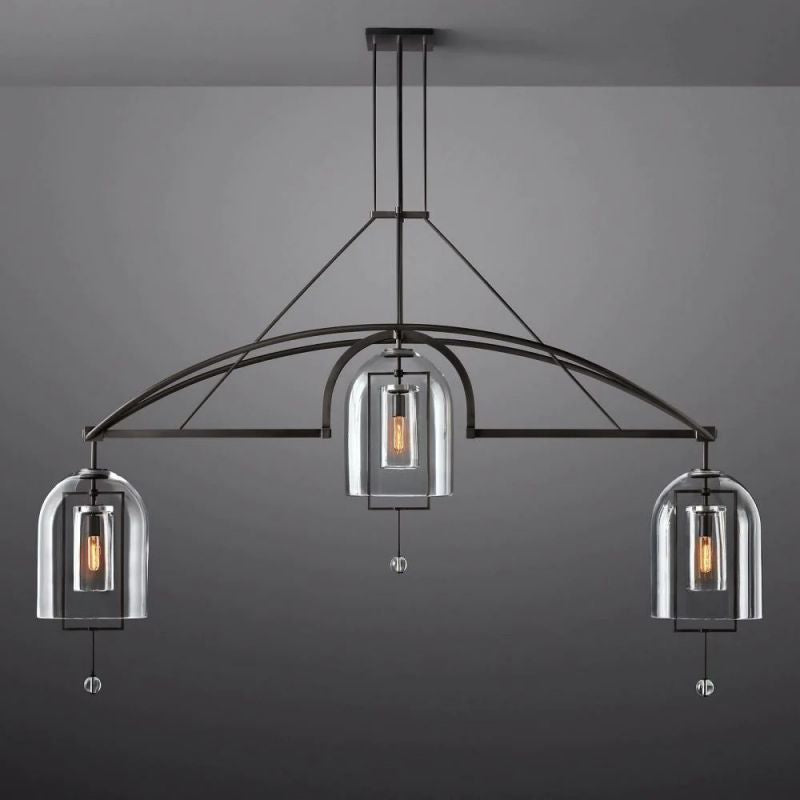 Ondell Linear Chandelier 85"