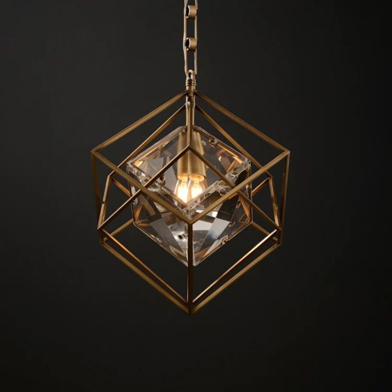 Postmodern Minimalist Creative Crystal Pendant Light