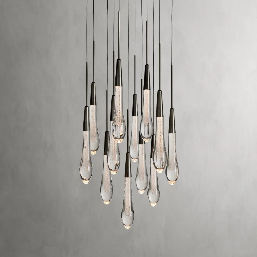 Raindrop Round Chandelier