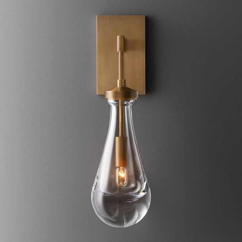 Raindrop Outdoor Sconce