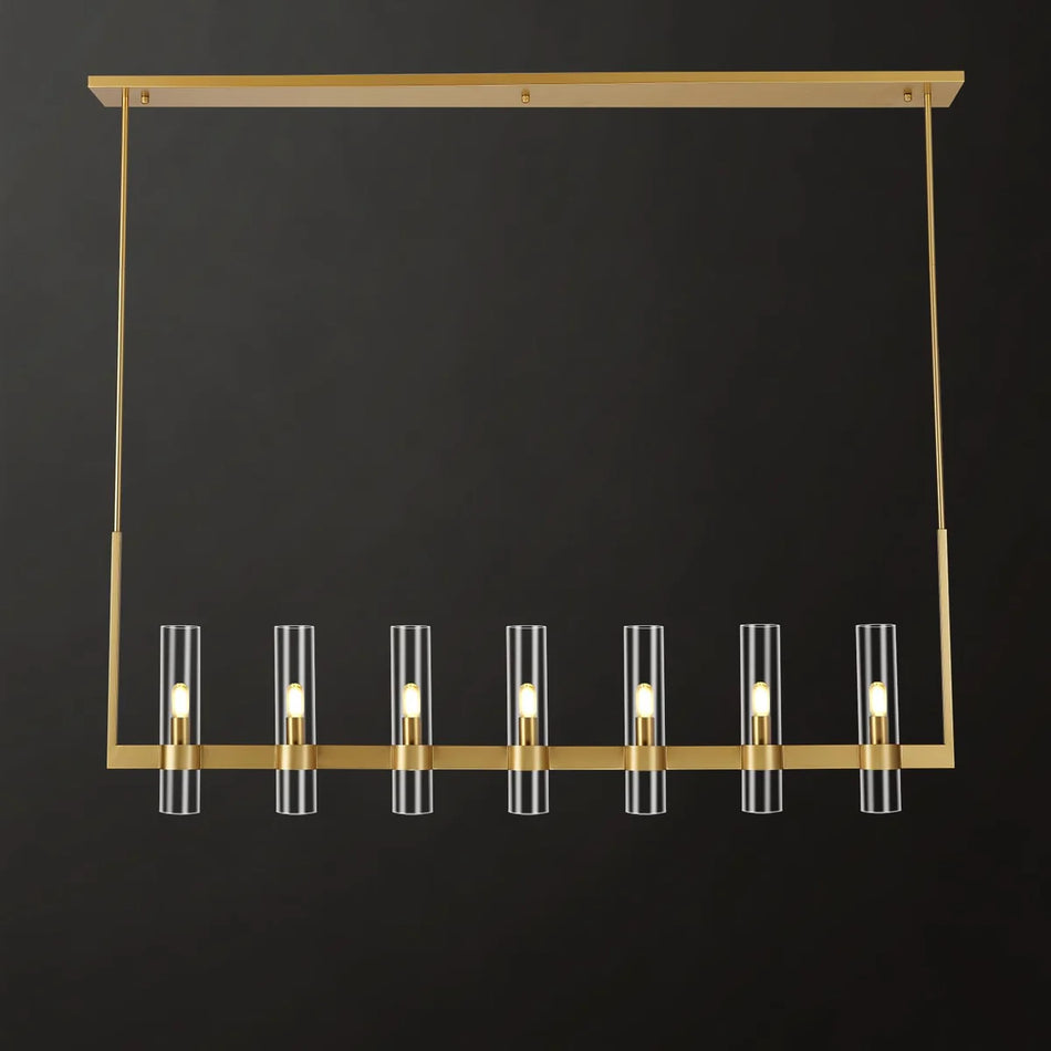 Rata Linear Chandelier<59"-71">