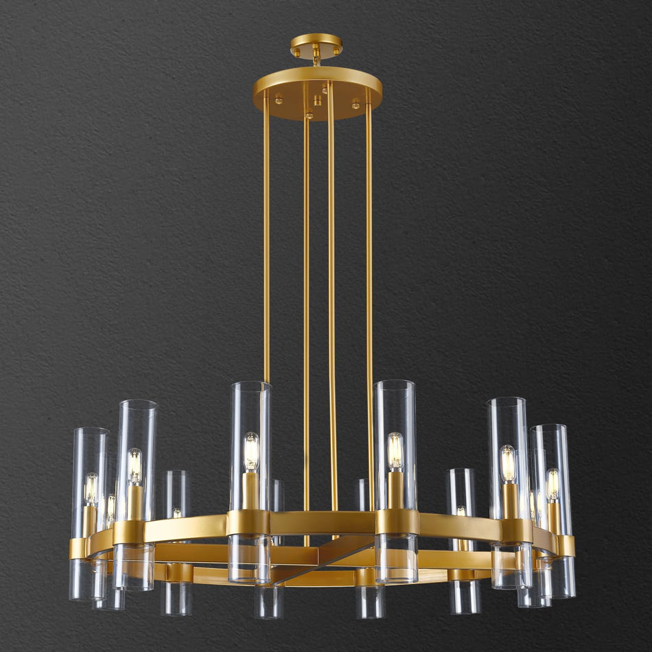 Rata Round Chandelier<36"-60">