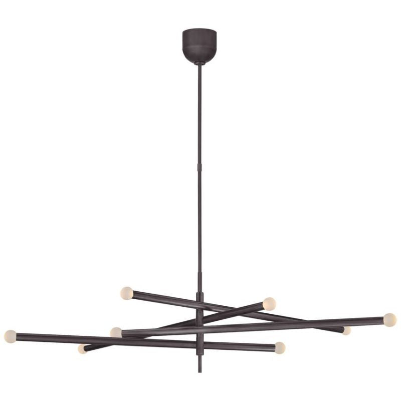 Rousseau Grande Eight Light Articulating Chandelier