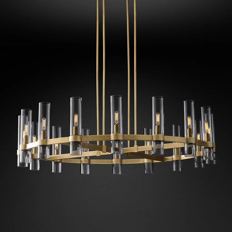 Russell Round Chandelier 48"