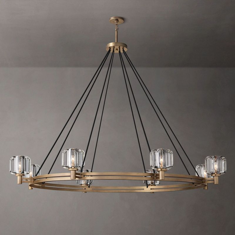 Sebendek Round Chandelier 60"