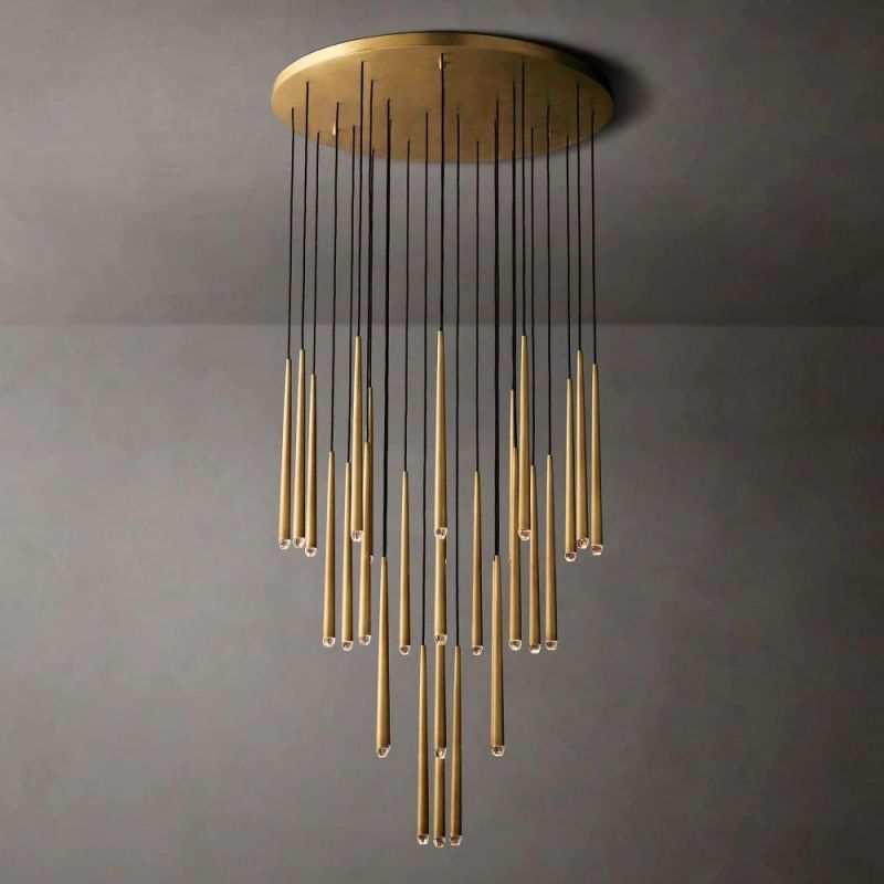 Tapera Cluster Round Chandelier 48"