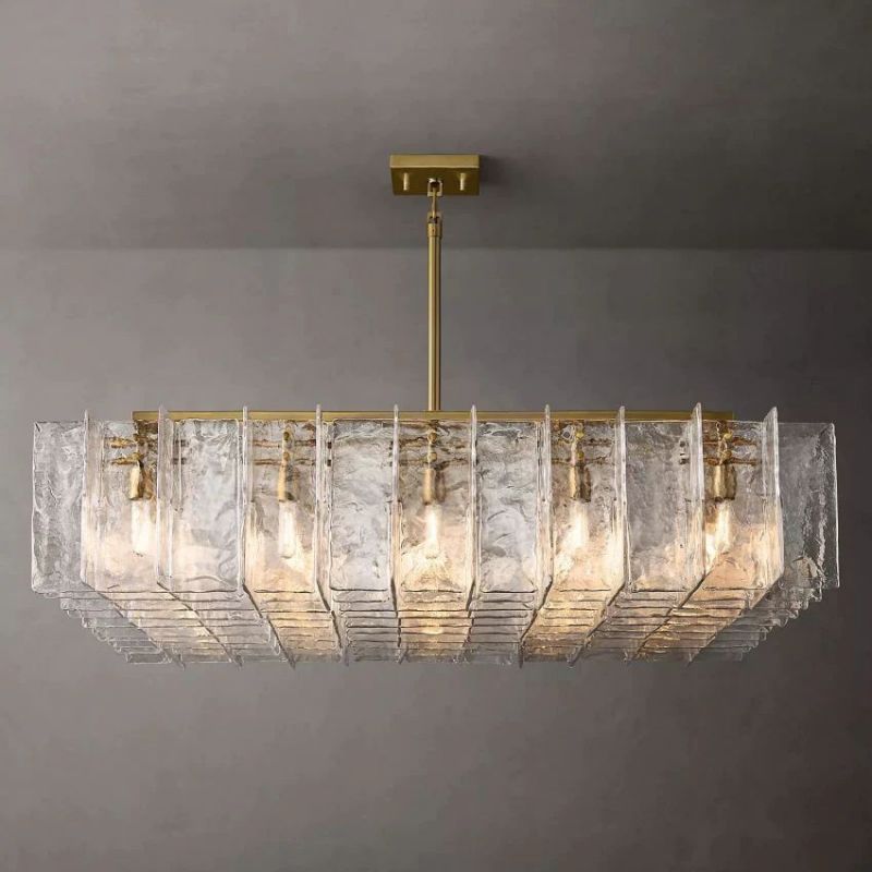 Tiga Square Chandelier 60"