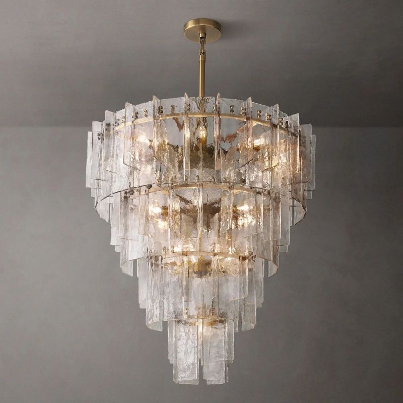 Tiga Tired Chandelier 47"