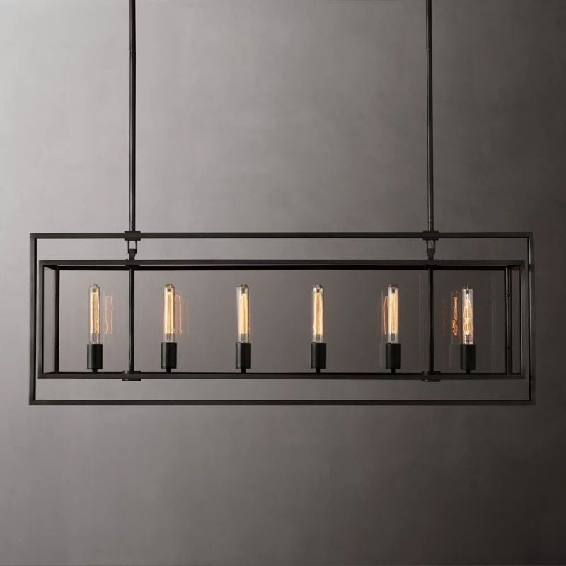 Valona Rectangular Chandelier 54"