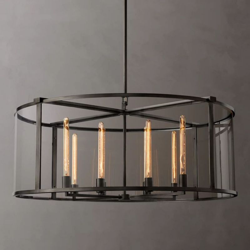 Valona Round Chandelier 44"