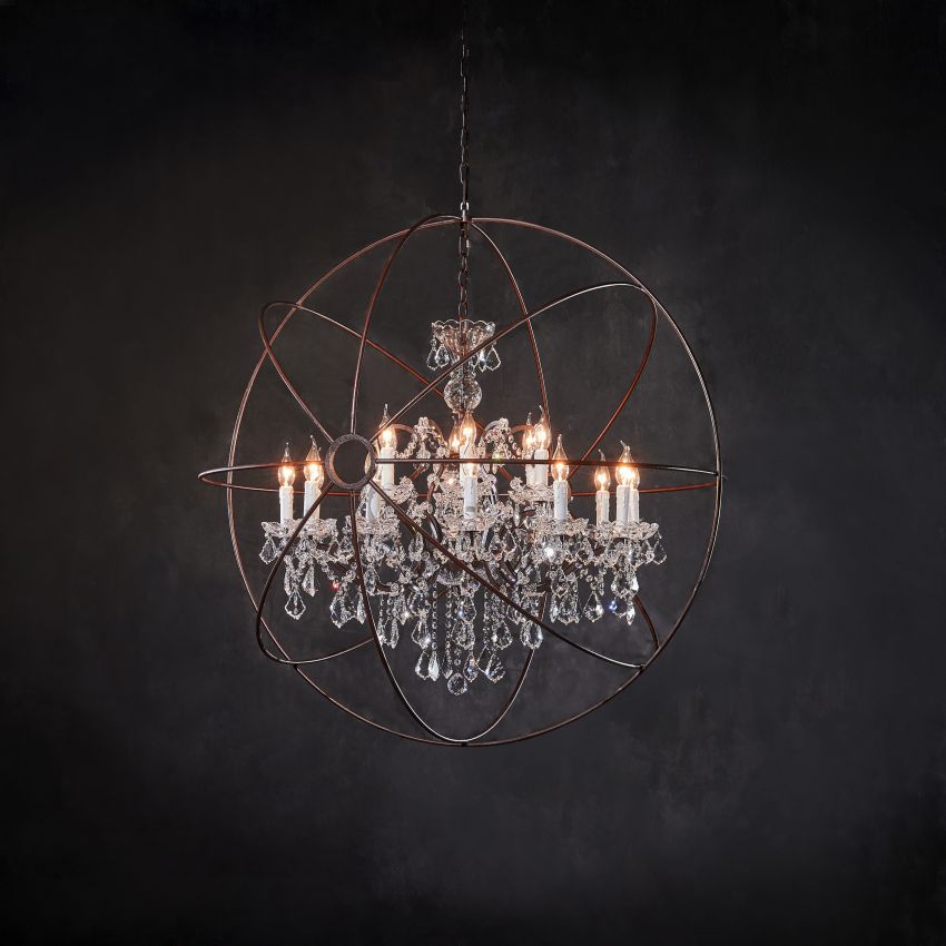 Zoraida Crystal Ball Chandelier